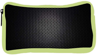 

Snoogg Eco Friendly Canvas Black Spots Designer Student Pen Pencil Case Coin Purse Pouch Cosmetic Makeup Bag (GREEN) Pouch(Multicolor)
