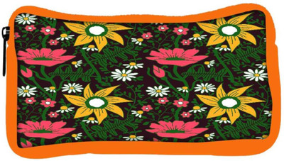 

Snoogg Eco Friendly Canvas Seamless Texture With Flowers And Butterflies Endless Floral Pattern Student Pen Pencil Case Coin Purse Pouch Cosmetic Makeup Bag (ORANGE) Pouch(Multicolor)