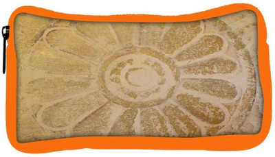 

Snoogg Eco Friendly Canvas Abstract Design In Sand Designer Student Pen Pencil Case Coin Purse Pouch Cosmetic Makeup Bag (ORANGE) Pouch(Multicolor)