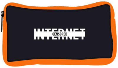 

Snoogg Eco Friendly Canvas Internet Censored Designer Student Pen Pencil Case Coin Purse Pouch Cosmetic Makeup Bag (ORANGE) Pouch(Multicolor)