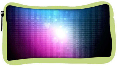 

Snoogg Eco Friendly Canvas Pink And Blue Pattern Design Designer Student Pen Pencil Case Coin Purse Pouch Cosmetic Makeup Bag (GREEN) Pouch(Multicolor)