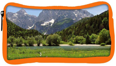 

Snoogg Eco Friendly Canvas Green Garden With Flowers Designer Student Pen Pencil Case Coin Purse Pouch Cosmetic Makeup Bag (ORANGE) Pouch(Multicolor)