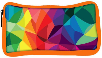 

Snoogg Eco Friendly Canvas Super Colour Pattern Student Pen Pencil Case Coin Purse Pouch Cosmetic Makeup Bag (ORANGE) Pouch(Multicolor)