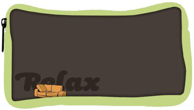 

Snoogg Eco Friendly Canvas Relax Sofa Designer Student Pen Pencil Case Coin Purse Pouch Cosmetic Makeup Bag (GREEN) Pouch(Multicolor)