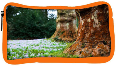 

Snoogg Eco Friendly Canvas Small White Flowers Designer Student Pen Pencil Case Coin Purse Pouch Cosmetic Makeup Bag (ORANGE) Pouch(Multicolor)