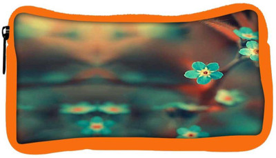 

Snoogg Eco Friendly Canvas Blue Serene Cute Flowers Student Pen Pencil Case Coin Purse Pouch Cosmetic Makeup Bag (ORANGE) Pouch(Multicolor)