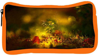 

Snoogg Eco Friendly Canvas Morning Sunlight Designer Student Pen Pencil Case Coin Purse Pouch Cosmetic Makeup Bag (ORANGE) Pouch(Multicolor)
