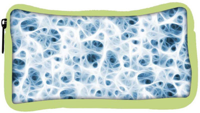 

Snoogg Eco Friendly Canvas Nerves System Student Pen Pencil Case Coin Purse Pouch Cosmetic Makeup Bag (GREEN) Pouch(Multicolor)