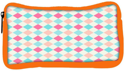 

Snoogg Eco Friendly Canvas Multicolor Blocks Designer Student Pen Pencil Case Coin Purse Pouch Cosmetic Makeup Bag (ORANGE) Pouch(Multicolor)