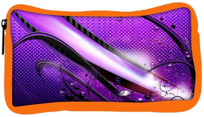 

Snoogg Eco Friendly Canvas Abstract Purple Glossy Design Designer Student Pen Pencil Case Coin Purse Pouch Cosmetic Makeup Bag (ORANGE) Pouch(Multicolor)