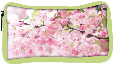 

Snoogg Eco Friendly Canvas White Small Flower Designer Student Pen Pencil Case Coin Purse Pouch Cosmetic Makeup Bag (GREEN) Pouch(Multicolor)