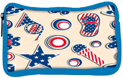 

Snoogg Eco Friendly Canvas Us Stars Designer Student Pen Pencil Case Coin Purse Pouch Cosmetic Makeup Bag (BLUE) Pouch(Multicolor)
