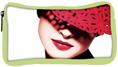 

Snoogg Eco Friendly Canvas Lady In Red Designer Student Pen Pencil Case Coin Purse Pouch Cosmetic Makeup Bag (GREEN) Pouch(Multicolor)