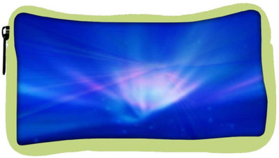 

Snoogg Eco Friendly Canvas Blue In Abstract Wide Designer Student Pen Pencil Case Coin Purse Pouch Cosmetic Makeup Bag (GREEN) Pouch(Multicolor)