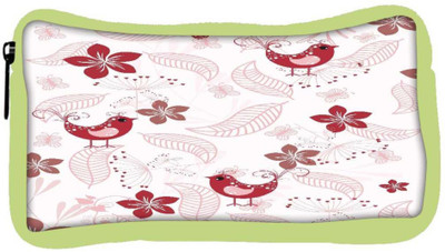 

Snoogg Eco Friendly Canvas Red Bird Designer Student Pen Pencil Case Coin Purse Pouch Cosmetic Makeup Bag (GREEN) Pouch(Multicolor)