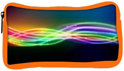 

Snoogg Eco Friendly Canvas Sparkling Rays In Dark Background Designer Student Pen Pencil Case Coin Purse Pouch Cosmetic Makeup Bag (ORANGE) Pouch(Multicolor)