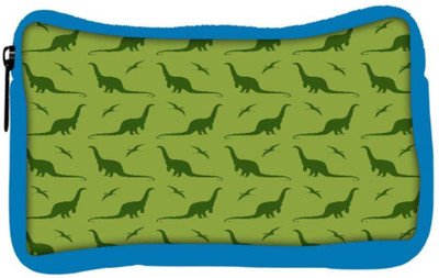 

Snoogg Eco Friendly Canvas Dinosaur Green Patten Designer Student Pen Pencil Case Coin Purse Pouch Cosmetic Makeup Bag (BLUE) Pouch(Multicolor)
