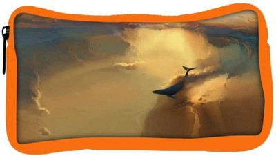 

Snoogg Eco Friendly Canvas Under Water World Designer Student Pen Pencil Case Coin Purse Pouch Cosmetic Makeup Bag (ORANGE) Pouch(Multicolor)
