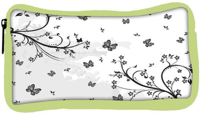 

Snoogg Eco Friendly Canvas Grey Butterflies Designer Student Pen Pencil Case Coin Purse Pouch Cosmetic Makeup Bag (GREEN) Pouch(Multicolor)