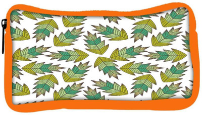 

Snoogg Eco Friendly Canvas A Seamless Leaf Pattern Student Pen Pencil Case Coin Purse Pouch Cosmetic Makeup Bag (ORANGE) Pouch(Multicolor)