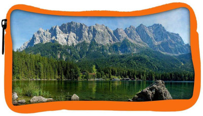 

Snoogg Eco Friendly Canvas Rock In The Sea Designer Student Pen Pencil Case Coin Purse Pouch Cosmetic Makeup Bag (ORANGE) Pouch(Multicolor)