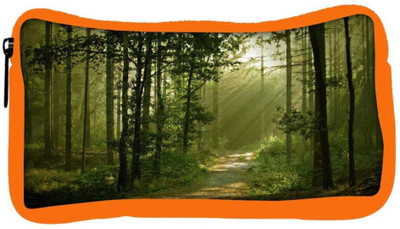 

Snoogg Eco Friendly Canvas Small Trees Designer Student Pen Pencil Case Coin Purse Pouch Cosmetic Makeup Bag (ORANGE) Pouch(Multicolor)