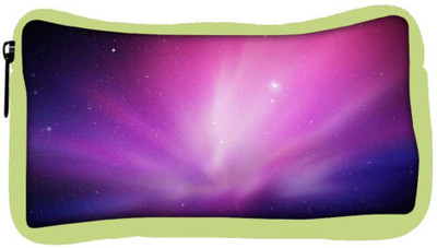 

Snoogg Eco Friendly Canvas Aurora Snow Designer Student Pen Pencil Case Coin Purse Pouch Cosmetic Makeup Bag (GREEN) Pouch(Multicolor)