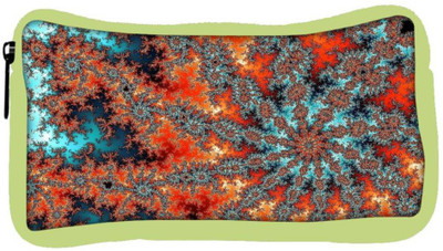 

Snoogg Eco Friendly Canvas Fractal Flower Abstract Designer Student Pen Pencil Case Coin Purse Pouch Cosmetic Makeup Bag (GREEN) Pouch(Multicolor)
