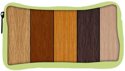 

Snoogg Eco Friendly Canvas Color Wood Samples Vector Student Pen Pencil Case Coin Purse Pouch Cosmetic Makeup Bag (GREEN) Pouch(Multicolor)