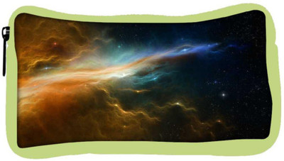

Snoogg Eco Friendly Canvas Galaxy Designer Student Pen Pencil Case Coin Purse Pouch Cosmetic Makeup Bag (GREEN) Pouch(Multicolor)
