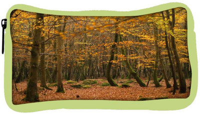

Snoogg Eco Friendly Canvas Yellow Leaves Designer Student Pen Pencil Case Coin Purse Pouch Cosmetic Makeup Bag (GREEN) Pouch(Multicolor)