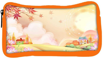 

Snoogg Eco Friendly Canvas Colorful Town 2609 Student Pen Pencil Case Coin Purse Pouch Cosmetic Makeup Bag (ORANGE) Pouch(Multicolor)