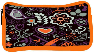 

Snoogg Eco Friendly Canvas Colorful Floral Seamless Pattern In Cartoon Style Seamless Pattern Student Pen Pencil Case Coin Purse Pouch Cosmetic Makeup Bag (ORANGE) Pouch(Multicolor)