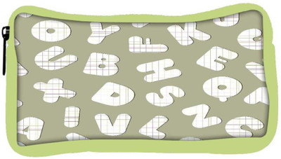 

Snoogg Eco Friendly Canvas Checks Alphabets Designer Student Pen Pencil Case Coin Purse Pouch Cosmetic Makeup Bag (GREEN) Pouch(Multicolor)