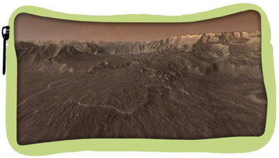 

Snoogg Eco Friendly Canvas Moon Space Designer Student Pen Pencil Case Coin Purse Pouch Cosmetic Makeup Bag (GREEN) Pouch(Multicolor)