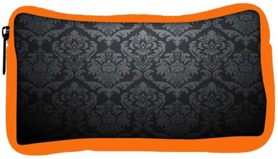 

Snoogg Eco Friendly Canvas Abstract Grey Pattern 2 Designer Student Pen Pencil Case Coin Purse Pouch Cosmetic Makeup Bag (ORANGE) Pouch(Multicolor)