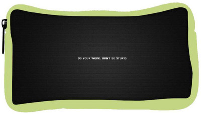 

Snoogg Eco Friendly Canvas Do You Work Designer Student Pen Pencil Case Coin Purse Pouch Cosmetic Makeup Bag (GREEN) Pouch(Multicolor)