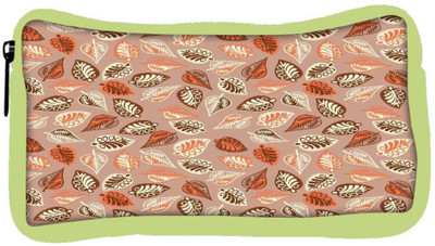 

Snoogg Eco Friendly Canvas Abstract Leaves In Cream Designer Student Pen Pencil Case Coin Purse Pouch Cosmetic Makeup Bag (GREEN) Pouch(Multicolor)