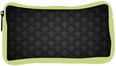 

Snoogg Eco Friendly Canvas Abstract Black Pattern Design Designer Student Pen Pencil Case Coin Purse Pouch Cosmetic Makeup Bag (GREEN) Pouch(Multicolor)