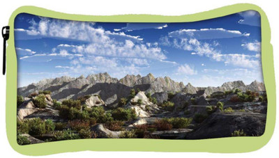 

Snoogg Eco Friendly Canvas Mountains From Top Designer Student Pen Pencil Case Coin Purse Pouch Cosmetic Makeup Bag (GREEN) Pouch(Multicolor)