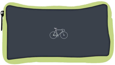 

Snoogg Eco Friendly Canvas Simple Cycle Designer Student Pen Pencil Case Coin Purse Pouch Cosmetic Makeup Bag (GREEN) Pouch(Multicolor)