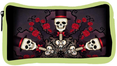 

Snoogg Eco Friendly Canvas Skeletons In Tophats And Roses 2695 Student Pen Pencil Case Coin Purse Pouch Cosmetic Makeup Bag (GREEN) Pouch(Multicolor)