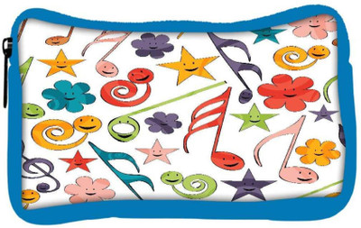 

Snoogg Eco Friendly Canvas Smiley Strings Designer Student Pen Pencil Case Coin Purse Pouch Cosmetic Makeup Bag (BLUE) Pouch(Multicolor)