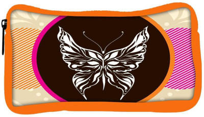 

Snoogg Eco Friendly Canvas Abstract Art001 Student Pen Pencil Case Coin Purse Pouch Cosmetic Makeup Bag (ORANGE) Pouch(Multicolor)