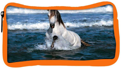 

Snoogg Eco Friendly Canvas White Horse In River Designer Student Pen Pencil Case Coin Purse Pouch Cosmetic Makeup Bag (ORANGE) Pouch(Multicolor)