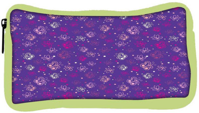 

Snoogg Eco Friendly Canvas Small Butterflies Purple Pattern Designer Student Pen Pencil Case Coin Purse Pouch Cosmetic Makeup Bag (GREEN) Pouch(Multicolor)