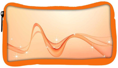 

Snoogg Eco Friendly Canvas Abstract Orange Waves Designer Student Pen Pencil Case Coin Purse Pouch Cosmetic Makeup Bag (ORANGE) Pouch(Multicolor)