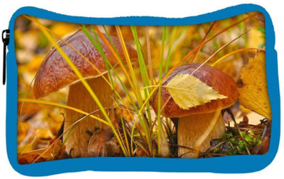

Snoogg Eco Friendly Canvas Orange Mushroom Designer Student Pen Pencil Case Coin Purse Pouch Cosmetic Makeup Bag (BLUE) Pouch(Multicolor)