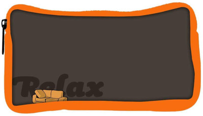 

Snoogg Eco Friendly Canvas Relax Sofa Designer Student Pen Pencil Case Coin Purse Pouch Cosmetic Makeup Bag (ORANGE) Pouch(Multicolor)