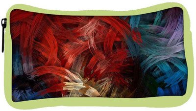 

Snoogg Eco Friendly Canvas Splash Strokes Student Pen Pencil Case Coin Purse Pouch Cosmetic Makeup Bag (GREEN) Pouch(Multicolor)